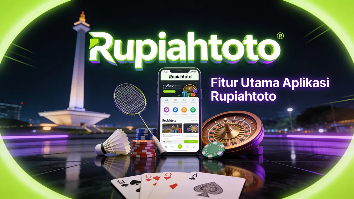 Fitur Utama Aplikasi Rupiahtoto untuk pemain di Indonesia